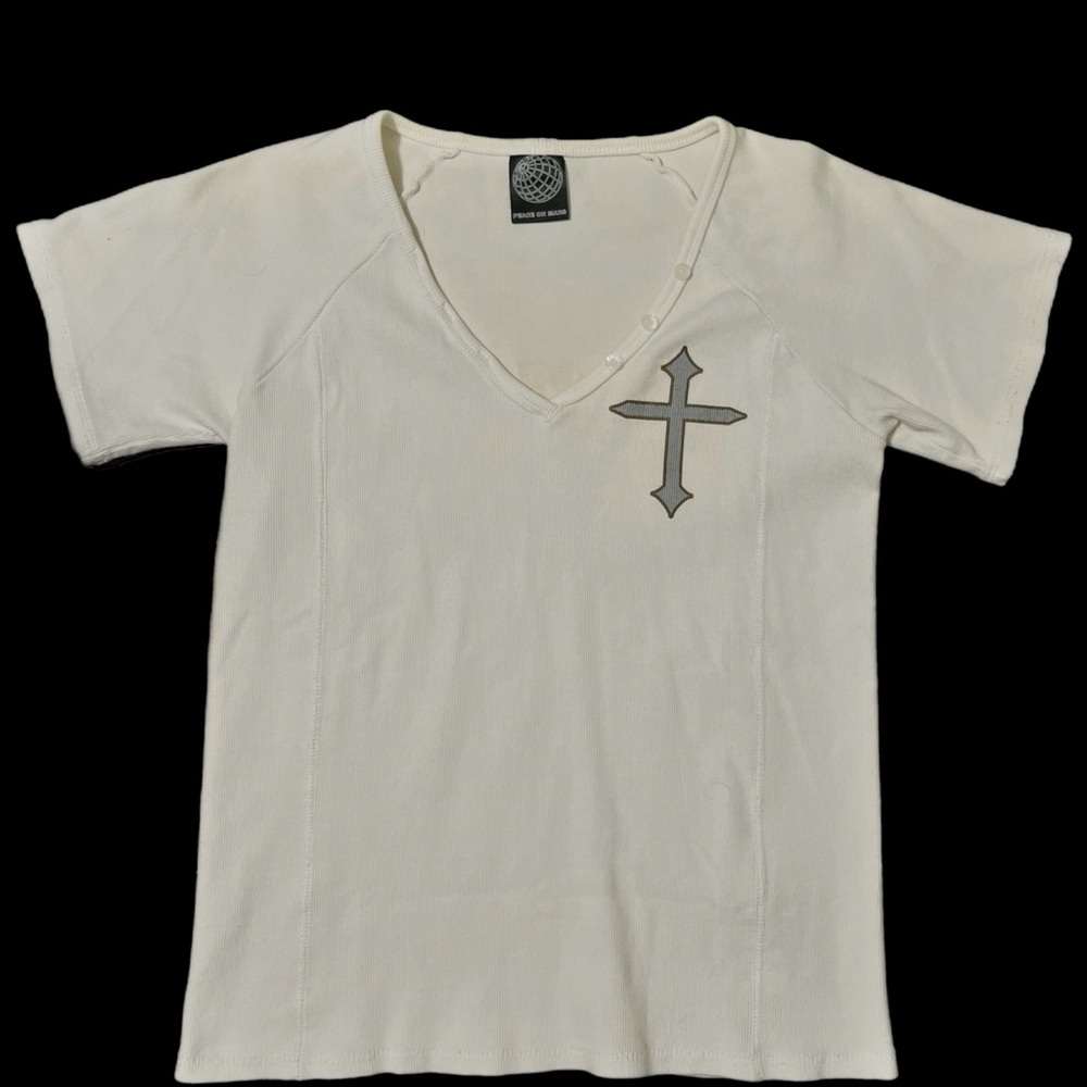 Peace On Mars V-Neck